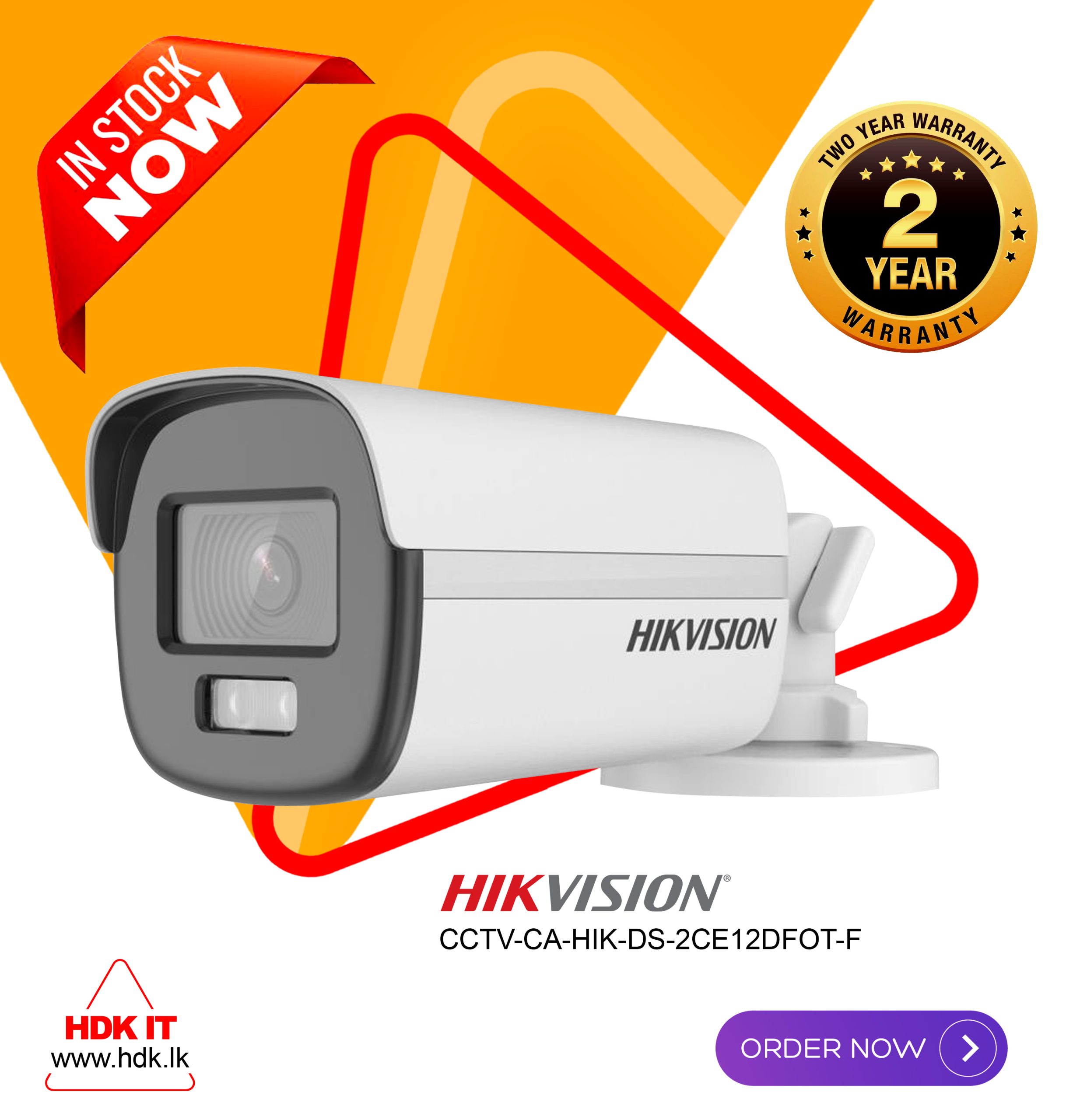 CCTV-CA-HIK-DS-2CE12DFOT-F