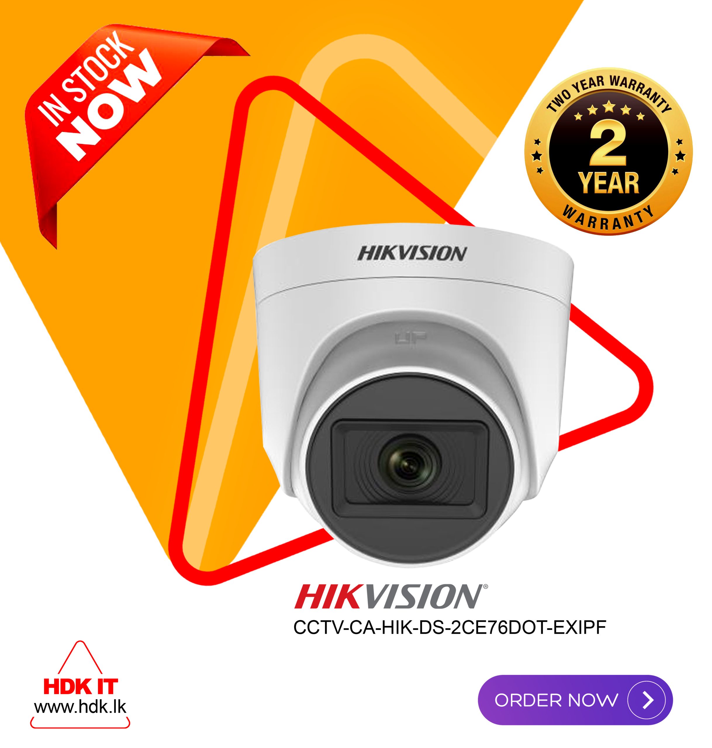 CCTV-CA-HIK-DS-2CE76DOT-EXIPF