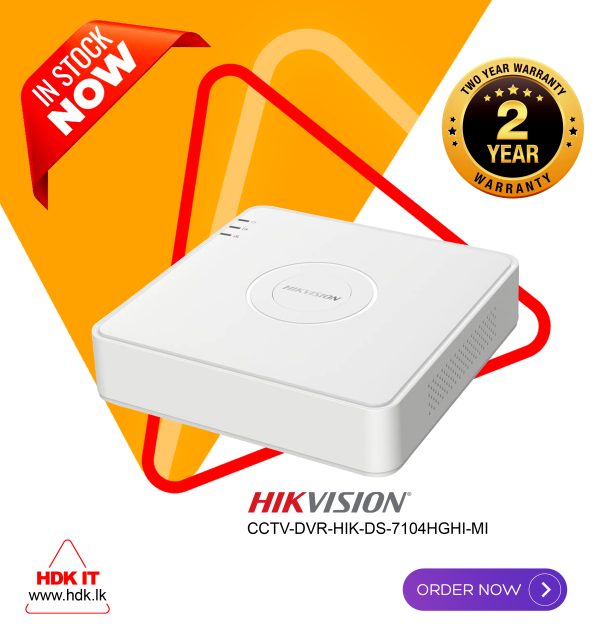 CCTV-DVR-HIK-DS-7104HGHI-MI