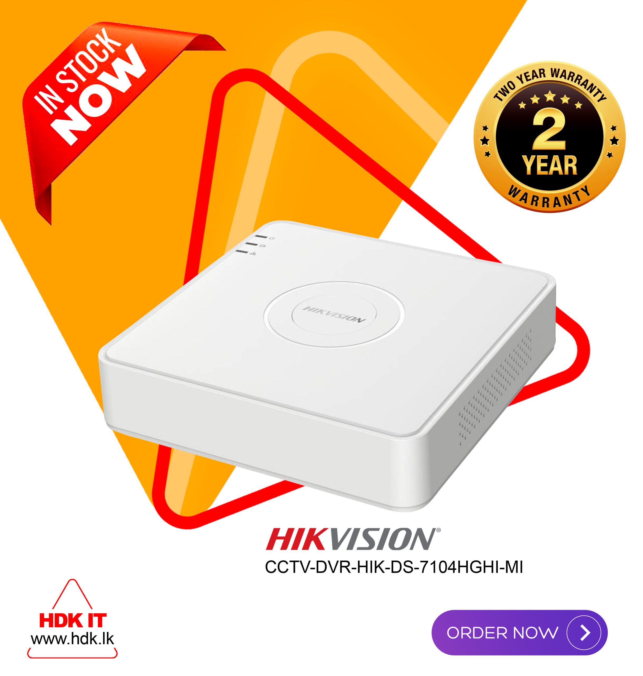 CCTV-DVR-HIK-DS-7104HGHI-MI