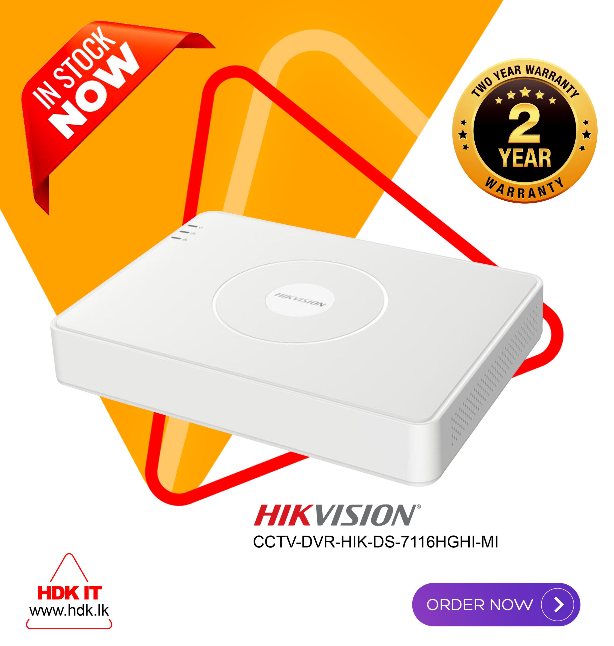 CCTV-DVR-HIK-DS-7116HGHI-MI